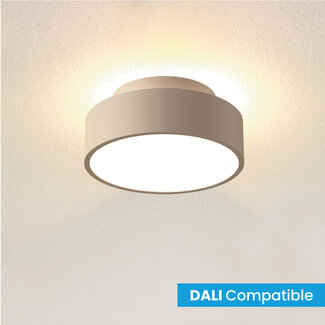 Artdelight Dali Moderne LED Plafondlamp 15cmØ Champagne | Artdelight Chicago 150