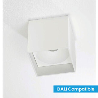 Artdelight Vierkante DALI LED Design Plafondlamp Wit | Artdelight Brock