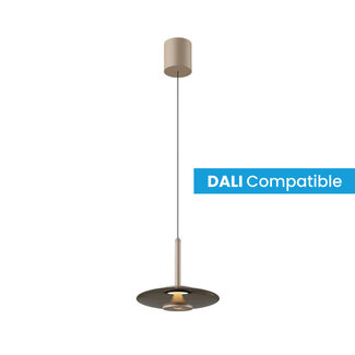 Artdelight DALI LED Design Hanglamp Champagne/Koffie | Artdelight Madison