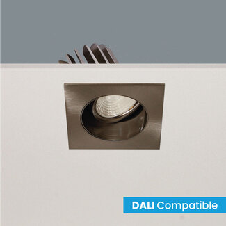 Artdelight Verdiepte Kantelbare DALI LED Inbouwspot Aluminium | Artdelight Venice 2808