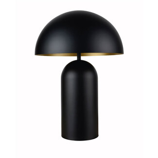 Artdelight Moderne Design Tafellamp 35Ø Zwart/Goud met E27 | Artdelight Best