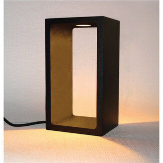Artdelight Moderne LED Design Tafellamp Zwart | Artdelight Corridor