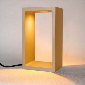 Artdelight Moderne LED Design Tafellamp Champagne | Artdelight Corridor
