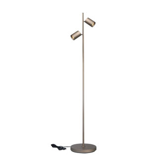 Artdelight Moderne Vloerlamp Champagne met twee GU10 fittingen | Artdelight Megano 2L