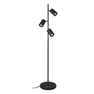 Artdelight Moderne Vloerlamp Zwart met drie GU10 fittingen | Artdelight Megano 3L