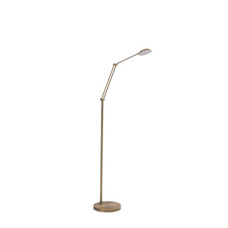 Artdelight Industriële LED Vloerlamp Antiek Brons | Artdelight Palermo
