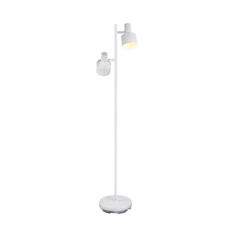 Artdelight Industriële Vloerlamp met E27 fittingen Wit | Artdelight Twinkle