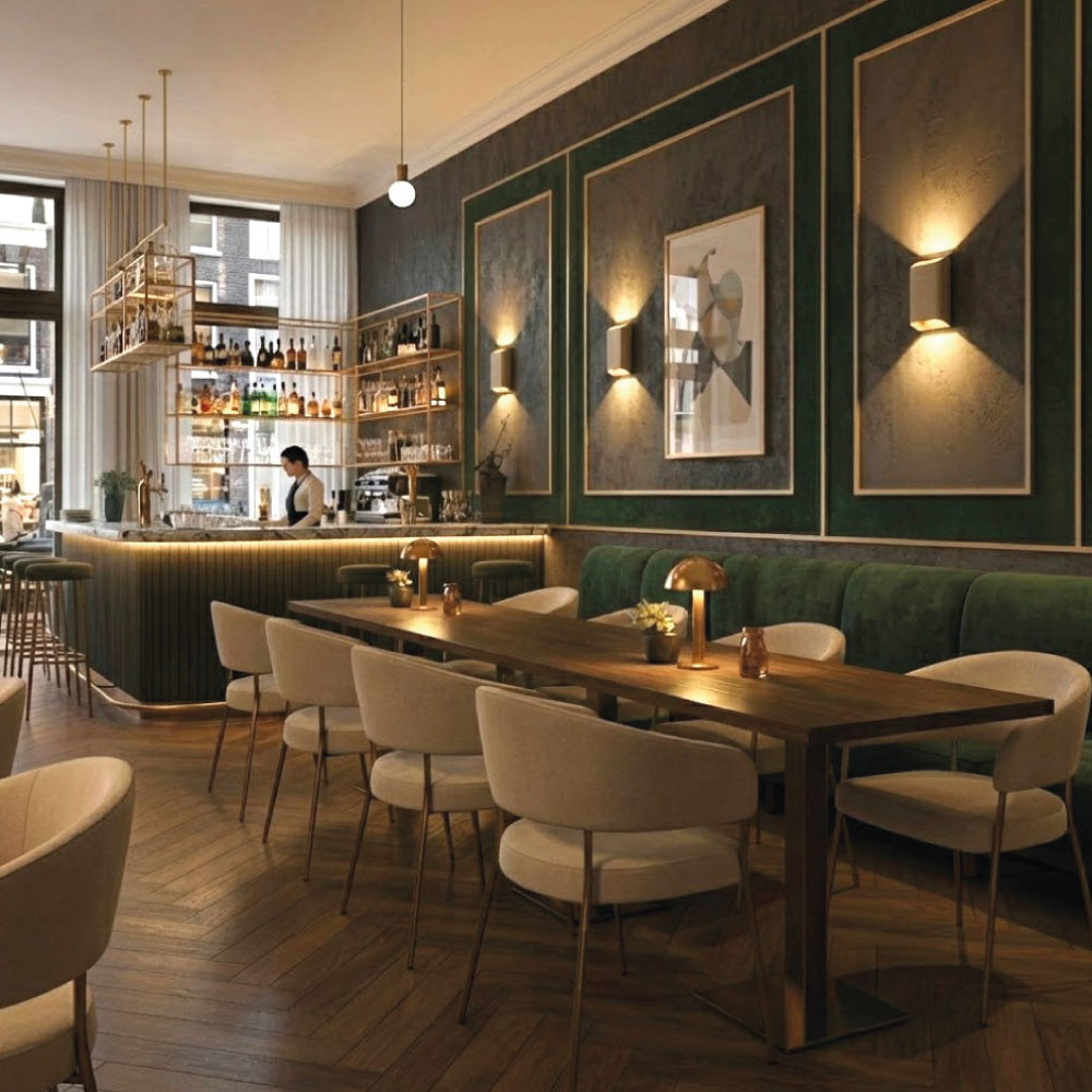 Wandlampen voor de Horeca