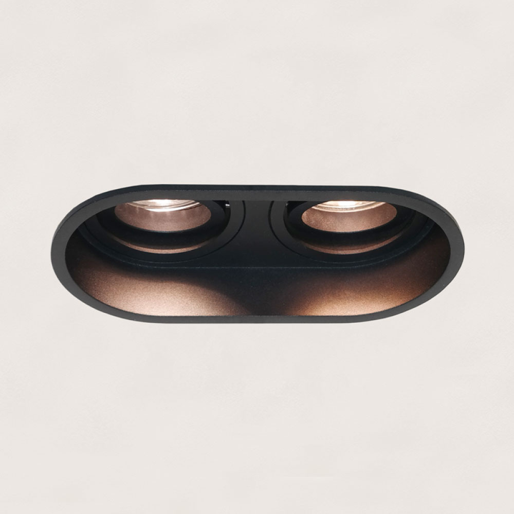 2-lichts Inbouwspots