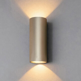 Artdelight Ronde LED Wandlamp Dim to Warm Champagne | Artdelight Brody 2