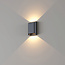 Moderne LED Wandlamp Dim to Warm Zwart | Artdelight Diaz Small