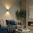 Moderne LED Wandlamp Dim to Warm Champagne | Artdelight Diaz Small