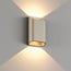 Moderne LED Wandlamp Dim to Warm Champagne | Artdelight Diaz Small