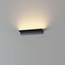 1-lichts Design LED Wandlamp Zwart | Artdelight Malibu