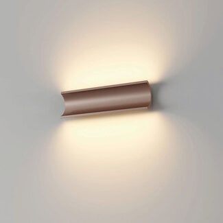 Artdelight 2-lichts Design LED Wandlamp Donker Brons | Artdelight Malibu