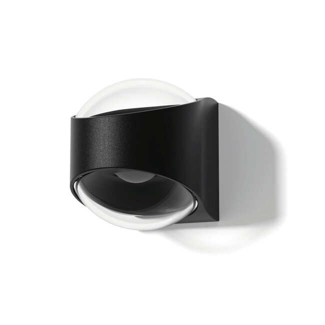 Robuuste LED Wandlamp Zwart | Artdelight London
