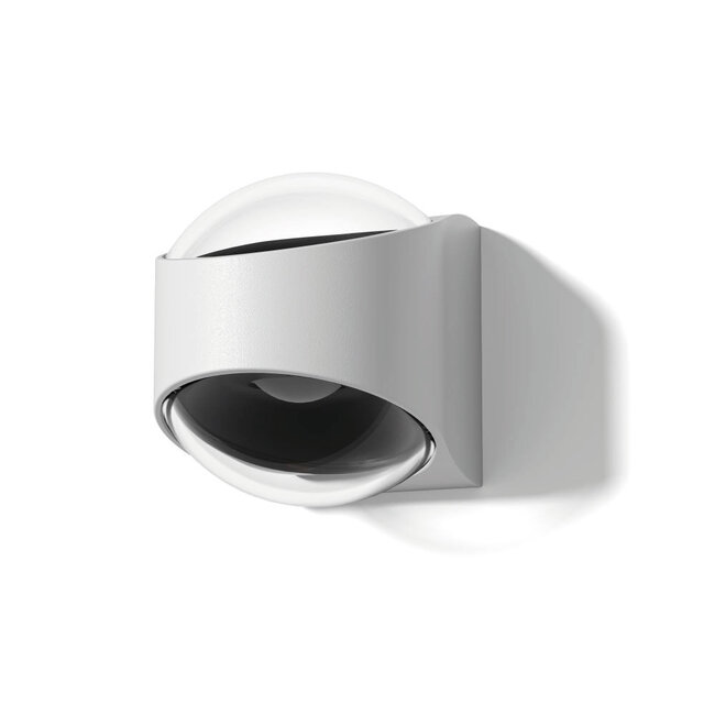Robuuste LED Wandlamp Wit | Artdelight London