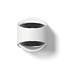 Robuuste LED Wandlamp Wit | Artdelight London