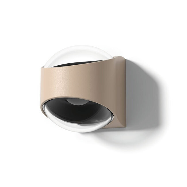 Robuuste LED Wandlamp Beige | Artdelight London