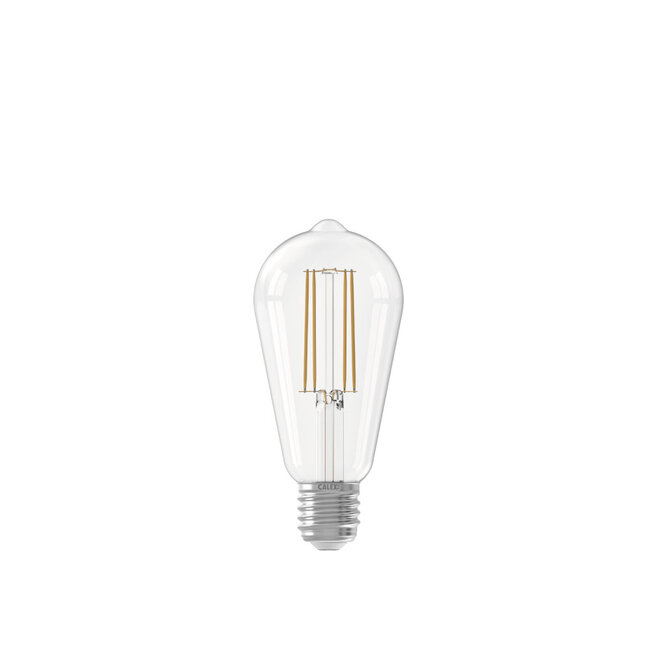 Dimbare E27 filament lichtbron Rustiek Clear | 3,5W - 250lm - 2300K | Calex