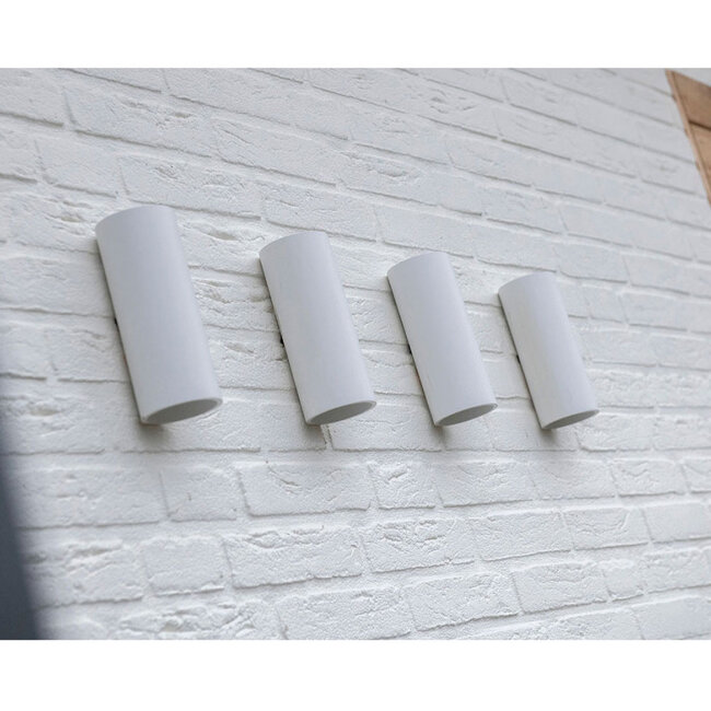 Ronde LED Wandlamp Wit | Artdelight Brody 2