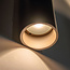 Ronde LED Wandlamp Zwart | Artdelight Brody 2