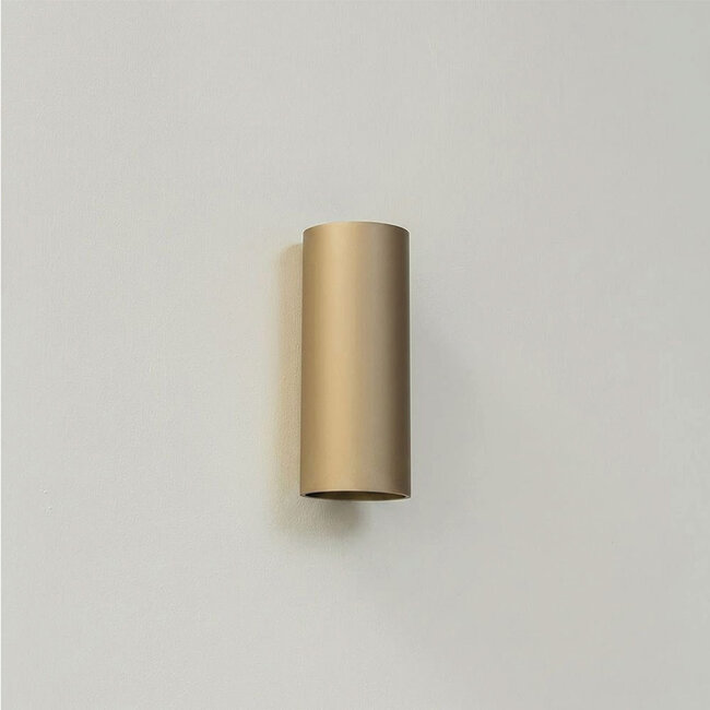 Ronde LED Wandlamp Champagne | Artdelight Brody 2