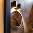 Ronde LED Wandlamp 1-lichts Zwart | Artdelight Brody 1