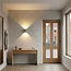 Moderne LED Wandlamp Staal Grijs | Artdelight Diaz Small