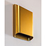 Moderne LED Wandlamp Warm Goud | Artdelight Diaz Small