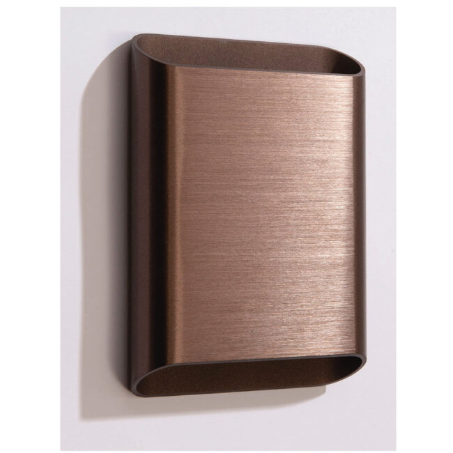 Moderne LED Wandlamp Donker Brons | Artdelight Diaz Small