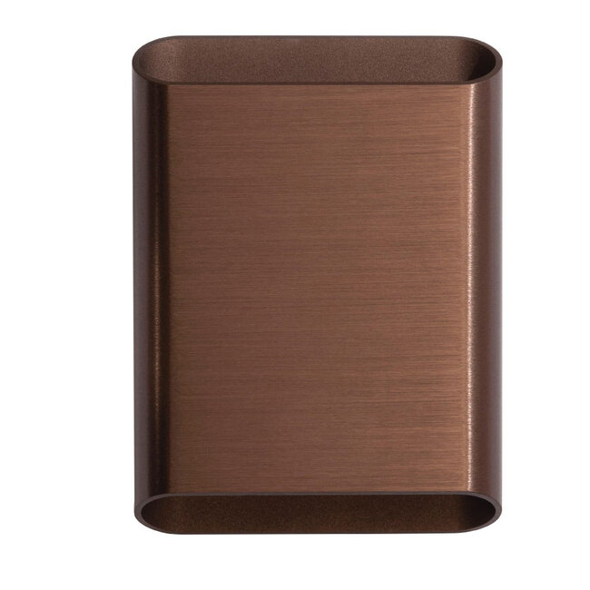 Moderne LED Wandlamp Donker Brons | Artdelight Diaz Small