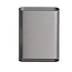 Moderne LED Wandlamp Staal Grijs | Artdelight Diaz Large