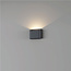 Moderne LED Wandlamp 1-lichts Zwart | Artdelight Diaz 1L