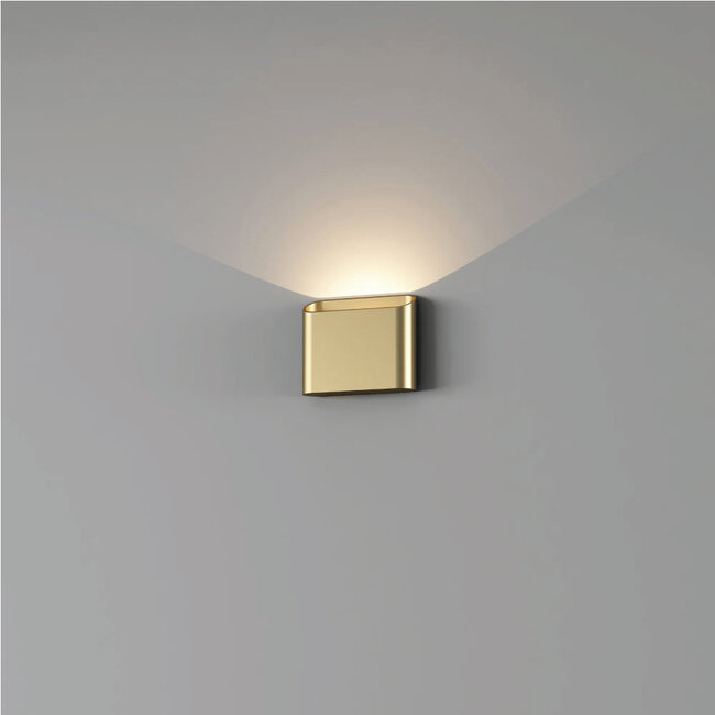 Moderne LED Wandlamp 1-lichts Goud | Artdelight Diaz 1L