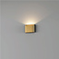 Moderne LED Wandlamp 1-lichts Warm Goud | Artdelight Diaz 1L