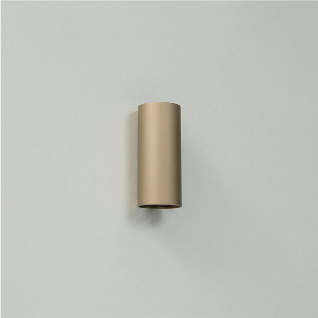 Ronde Wandlamp 2-lichts Champagne | Artdelight Roulo 2L