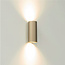 Ronde Wandlamp 2-lichts Champagne | Artdelight Roulo 2L