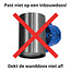 Ronde Wandlamp 1-lichts Gun Metal | Artdelight Roulo 1L