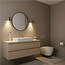 Ronde Wandlamp 1-lichts Champagne | Artdelight Roulo 1L