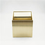 Industriële Kubus Wandlamp Goud | Artdelight Gymm
