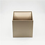Industriële Kubus Wandlamp Champagne | Artdelight Gymm