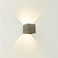 Industriële Kubus Wandlamp Antiek Brons | Artdelight Gymm