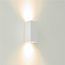 Industriële Rechthoekige Wandlamp Wit | Artdelight Dante
