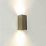 Industriële Rechthoekige Wandlamp Gun Metal | Artdelight Dante