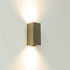 Industriële Rechthoekige Wandlamp Antiek Brons | Artdelight Dante