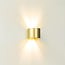 Industriële Ronde Wandlamp Goud | Artdelight Gyro