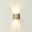 Industriële Ronde Wandlamp Champagne | Artdelight Gyro