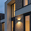 Moderne Ronde LED Wandlamp Zwart | Artdelight Hudson