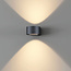 Moderne Ronde LED Wandlamp Zwart | Artdelight Hudson